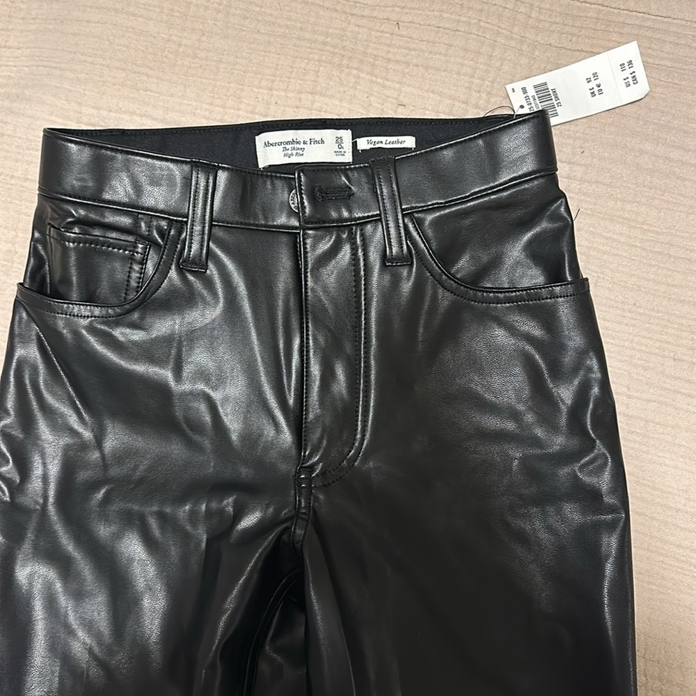 Abercrombie leather pants